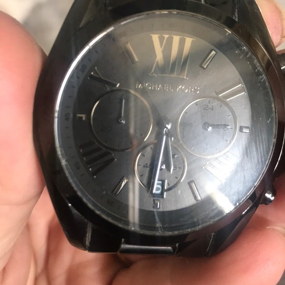 Black Michael Kors graphite watch- - Picture 5 of 7